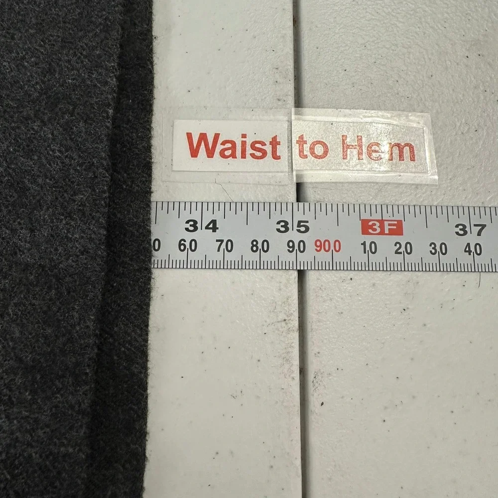 LL Bean Womens Preppy Old Money Flannel Midi Skirt Size 14 Quiet Luxury Heritage
